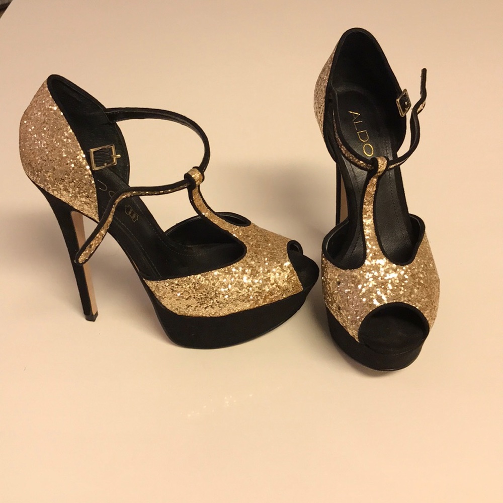 ALDO NYE sequins platforms